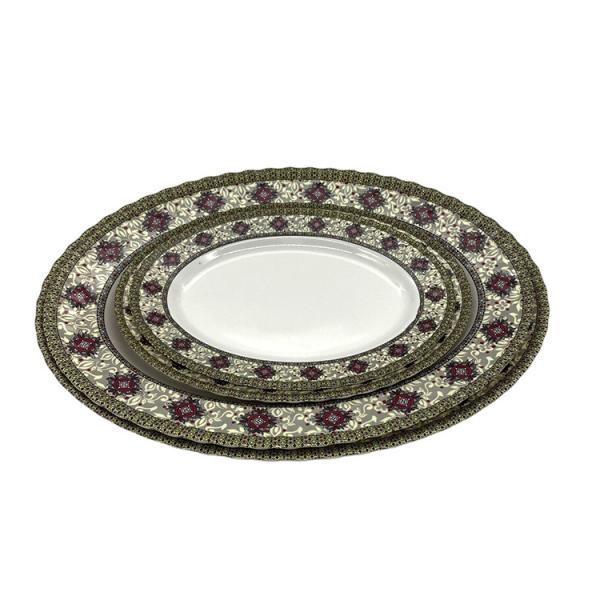 Buy cheap Household Melamine Oval Dinner Plates Tasteless Durable Melamine Plates from wholesalers