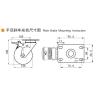 Buy cheap Industrial Swivel Plate Caster Wheels 5 Inch Castor Wheels 125mm from wholesalers