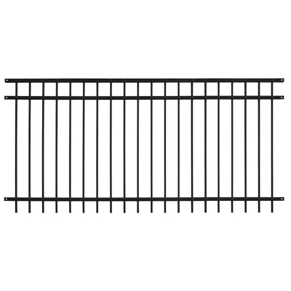 Buy cheap 8ft Residential Iron Wrought Fence Commercial Garden Metal Privacy Screen Fence from wholesalers