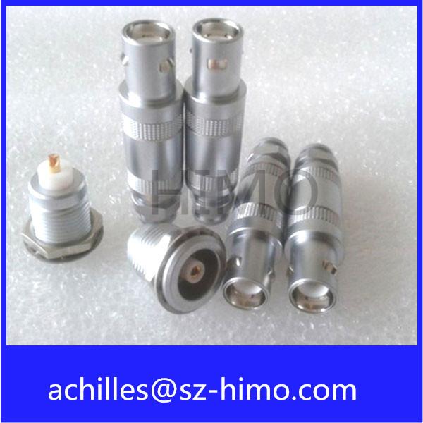Buy cheap wholesale supplier single pin solder type push self-locking pull lemo 1S series coaxial connector from wholesalers