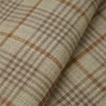 Wool Cashmere Cloth Material Beige Wool Fabric 245gsm Custom Color For Outerwear