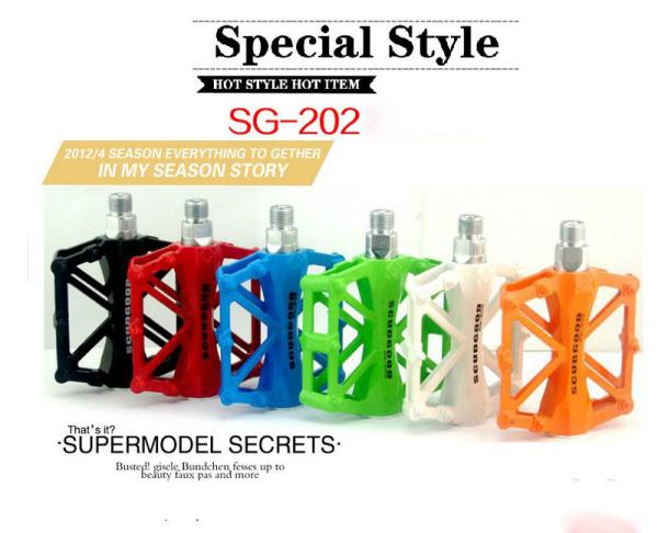 Buy cheap Colorful Electric Bike Parts Aluminum Mountain Bike Pedals from wholesalers