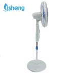 Household Standing Adjustable Floor Fan With Remote Pedestal