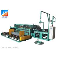 Buy cheap ISO 5.5kw/H Semi Automatic Chain Link Fence Machine product