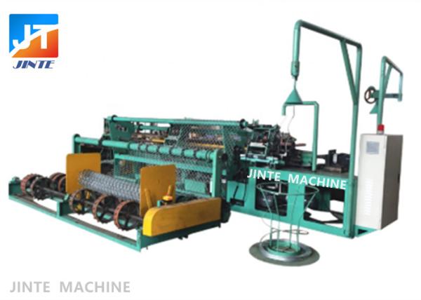 Buy cheap ISO 5.5kw/H Semi Automatic Chain Link Fence Machine from wholesalers