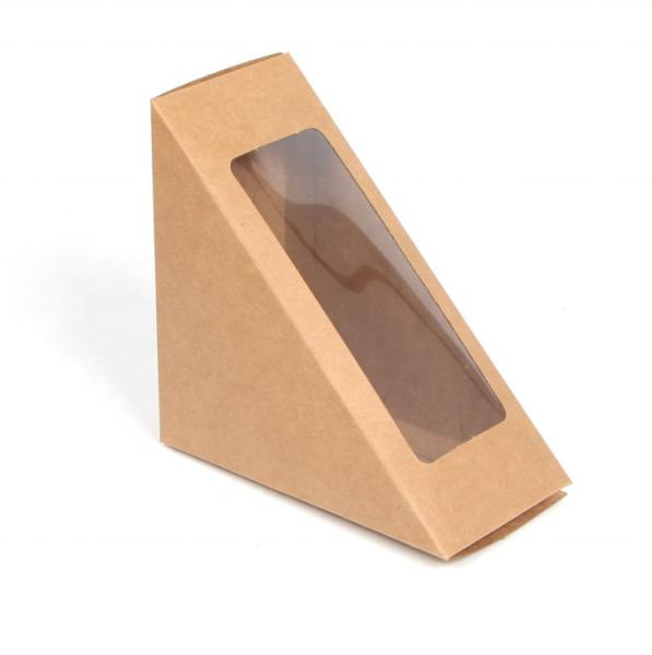 Buy cheap Soy Ink Color Printing Sandwich Paper Box , Eco Friendly Packaging For Food Products from wholesalers