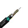 Buy cheap Outdoor LSZH Underground Optical Fiber Cable Armoured Moisture Proof from wholesalers