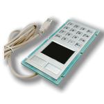 IP65/IK07 Waterproof/Dustproof Industrial Stainless steel Keypad integrate with