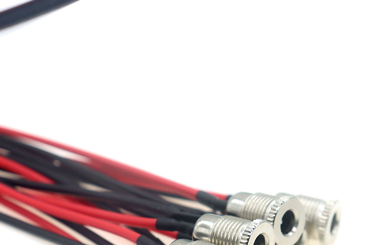 18AWG 10A Metal Threaded Female Socket Mount DC099 5.5x2.1mm 5.5x2.5mm Panel Mount Connector Pigtail DC Power Jack Cable