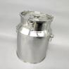 Buy cheap Wine Farm Storage Use Stainless Steel Milk Container with lid 11 Litre from wholesalers