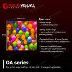 Outdoor Digital Signage: Ultra-Thin Design, 8000nits & No AC Needed | Waterproof