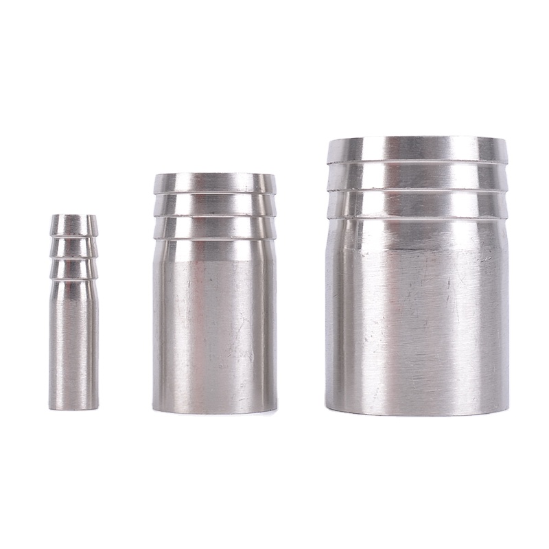 SS201 304 316 NPT BSP DIN Casting Hose Male Threaded Nipple Screw Thread Pipe Fittings