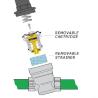 Buy cheap Lead Free Brass Pressure Reducing Valve Female / Male Adjustable Pressure Control Valve from wholesalers