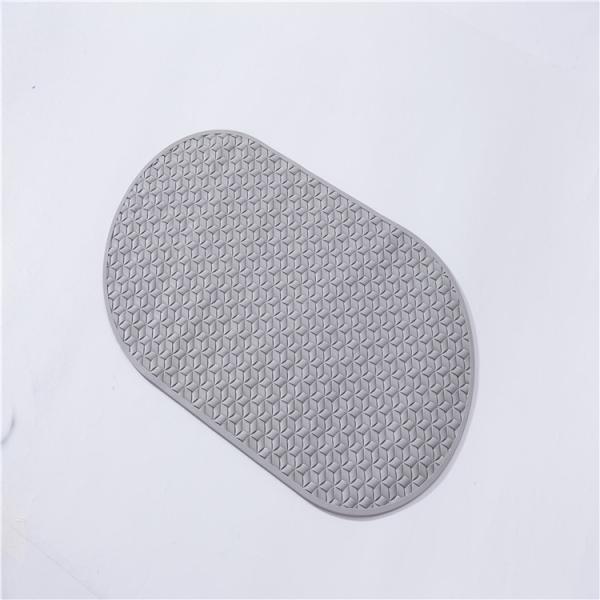 Buy cheap Round Non Slip 68 X 38.5cm PVC Bath Mat For Bathtub from wholesalers