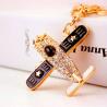 Buy cheap motorcycle Rhinestone Key Chain 6cm x 6cm Luxury Crystal Pendant from wholesalers