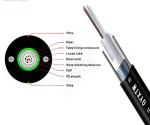 2-24 Core G652D GYXTW Un I- Tube Armoured Outdoor Fiber Optic Cable / Communicat