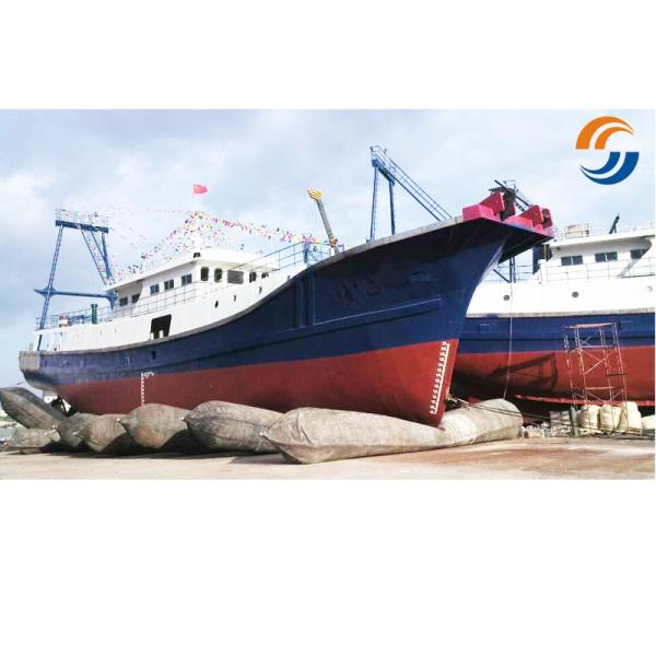 Buy cheap Marine Floating ISO14409 High Bearing Capacity Launching Rubber Airbag from wholesalers