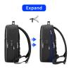 Buy cheap High quality business waterproof usb charging 15.6 inch laptop bag men backpack from wholesalers