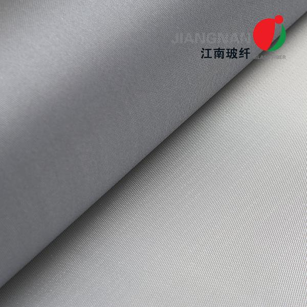 Buy cheap Stainless Steel Wire Reinforced Single Side Pu Coating Fiberglass Fabric For Fire Containment Curtain from wholesalers