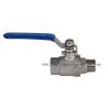 Buy cheap 2 PC 1/2 Inch Industrial Ball Valve NPT Male To Female WOG1000 from wholesalers
