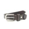 Buy cheap 28mm Brown Ladies Genuine Leather Belt With Contrast Color Stitching from wholesalers