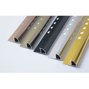 Buy cheap Durable Aluminium Tile Edge Trim Protection Silver Color Tile Strip from wholesalers