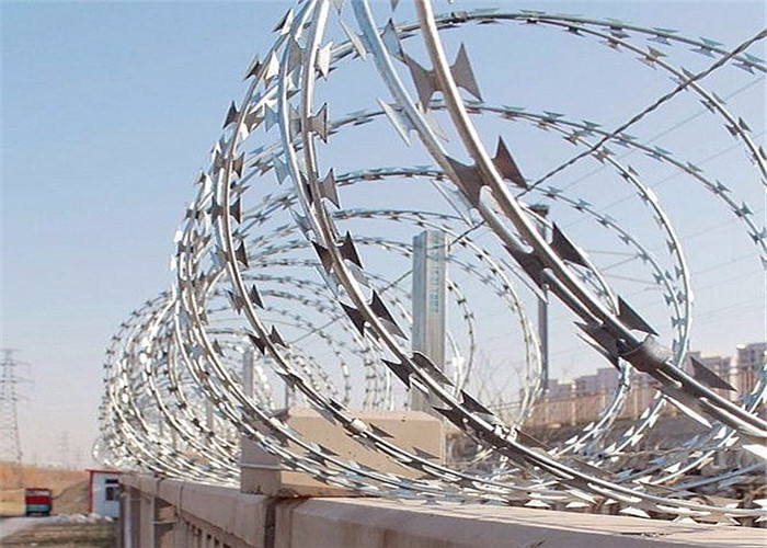 40 Ton Concertina Razor Wire Making Machine Safety Fast Smooth Operation
