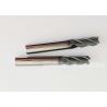 Buy cheap 55 HRC Solid Carbide Ball Nose End Mills 3 Flute 14.45-14.90g/Cm3 Density from wholesalers