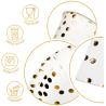 Buy cheap Gold Dot Disposable Dinnerware Sets from wholesalers