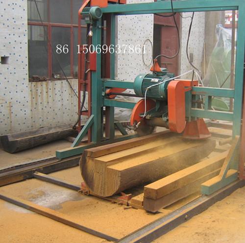 Buy cheap Chinese quality double sawing blades circular sawmill angle cutting saw mill machine from wholesalers