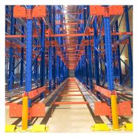 Buy cheap Semi Auto Radio Shuttle Pallet Rack and Durable Weight Capacity 300-1500kgs product