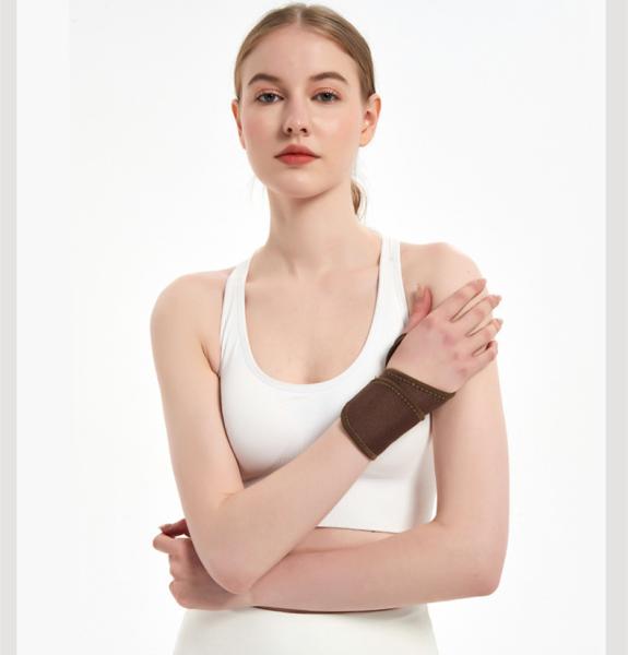 Buy cheap Anti Sprain Medical Brace Non Skid Self Heating Wrist Support 25.67g from wholesalers