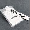Buy cheap Custom Logo Cotton Swing Tags Clothing Hang Tag White Matte For Debossed Jeans Size from wholesalers
