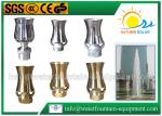 Commercial Cascade Fountain Nozzle , Stainless Steel Fountain Nozzles Wind