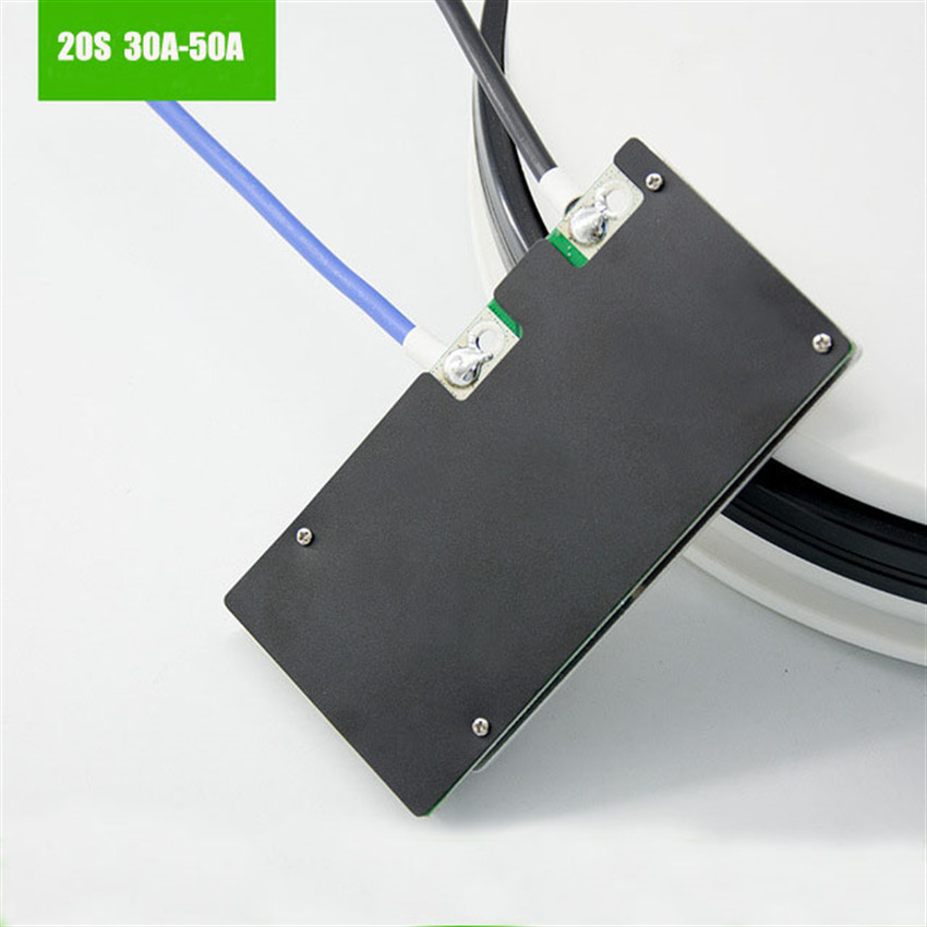50A 20S 60V 72V LiFePO4 BMS Battery Management System With Temperature Protection