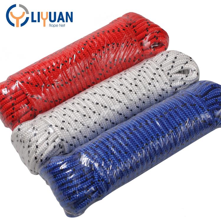 Customized Part 12mm Polyester Braided Yacht Rope for Nautical Applications
