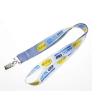 Buy cheap Custom Woven Logo Polyester Lanyards with Badge Card Holder from wholesalers