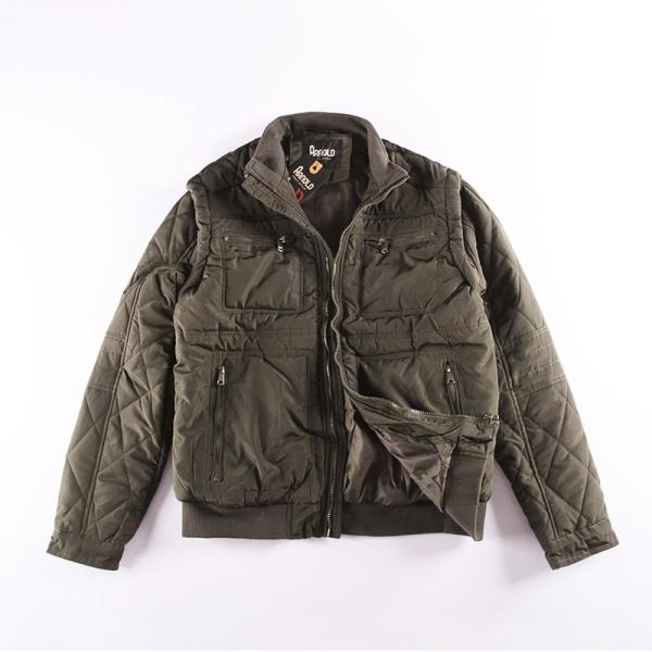 Buy cheap Stockpapa Sleeve Detachable Mens Casual Coats For Winter from wholesalers