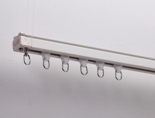 Buy cheap Various Colors 550cm Length 2mm Double Rail Curtain Rod Thickened from wholesalers
