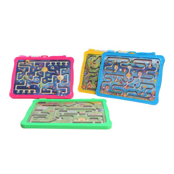 Buy cheap OEM Children's plastic Magnetic Puzzle Maze Game Drawing Board With Rolling Ball from wholesalers