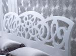 Panel Bedroom Furniture / Home Room Furniture White High Gloss Painting