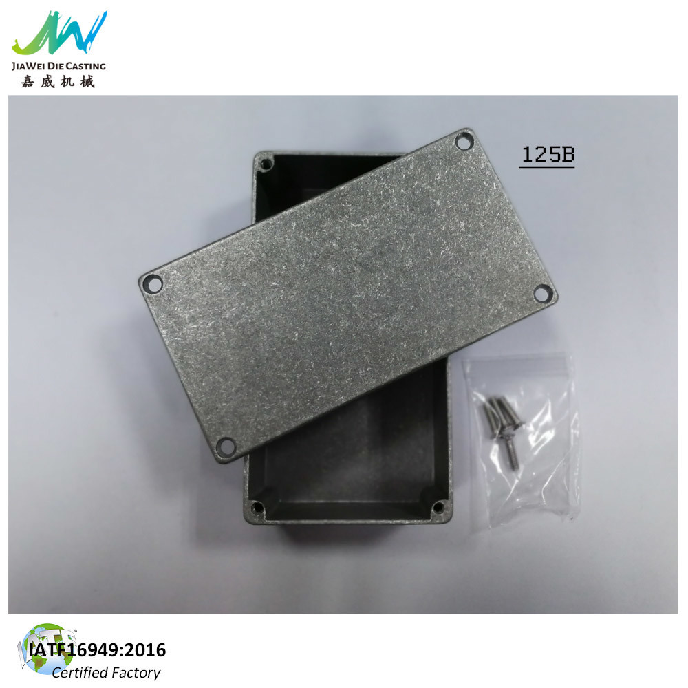 Stomp Box Die Cast Aluminum Electronics 125B Enclosure Dimensions 4.8"*2.6"*1.55" Similar Hammond 1590N1