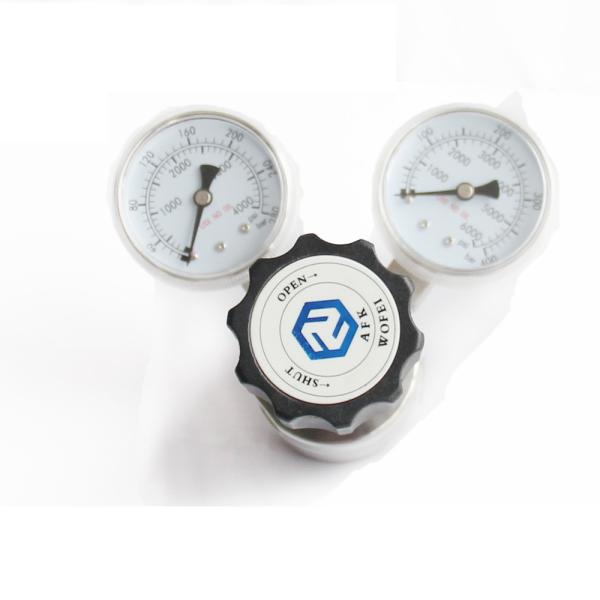 Buy cheap Pure Gas High Pressure Reducer Hydrogen Gas Regulator 3000/6000 Psi With Gauge from wholesalers