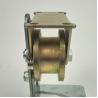 Buy cheap 4 Inch Metal H Groove Wheels Solid Steel Rigid Sliding Roller Track Casters from wholesalers