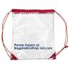 Buy cheap Custom Made PVC Transparent Drawstring Bag For Sports Cloth,Sport Promotional Clear Pvc Beach Shoe Bag Clear Drawstring from wholesalers