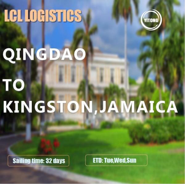 Buy cheap Qingdao To Kingston Jamaica LCL International Shipping And Logistics 32 Days from wholesalers
