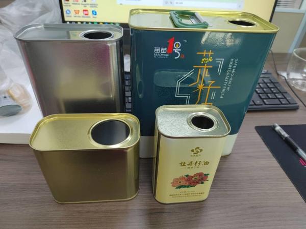 Buy cheap Customed Tin Can / Olive Oil Tin Made Of 0.23mm Tinplate With 1-20L Capacity from wholesalers