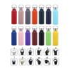 Buy cheap Leather Top Handle Insulated Drinks Bottle Double Wall Type from wholesalers