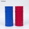 Buy cheap High Density Eva Premium Foam Yoga Roller 6" X 36" Grid Exercise Blue Black from wholesalers