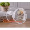 Buy cheap clear cylinder circular promotional storage pvc zipper closure cosmetic bags, barrel bags, cylinder packing vacuum cup p from wholesalers